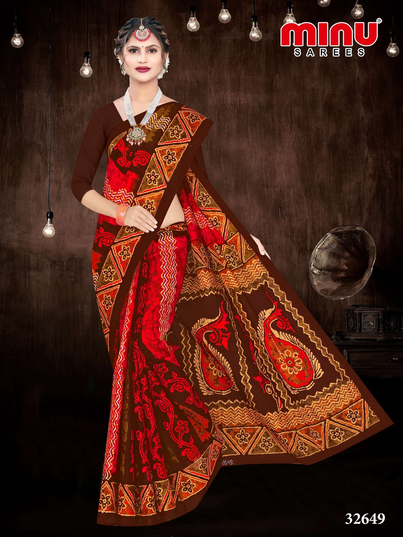 best offers on cotton saree wearing woman 
