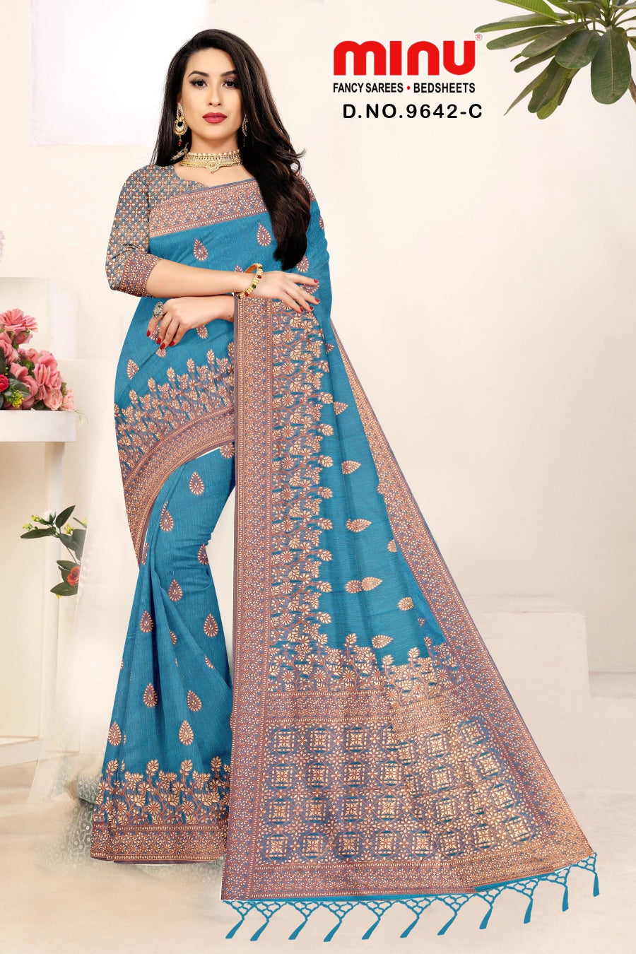 Fancy Saree- Thar 9642 (6P)