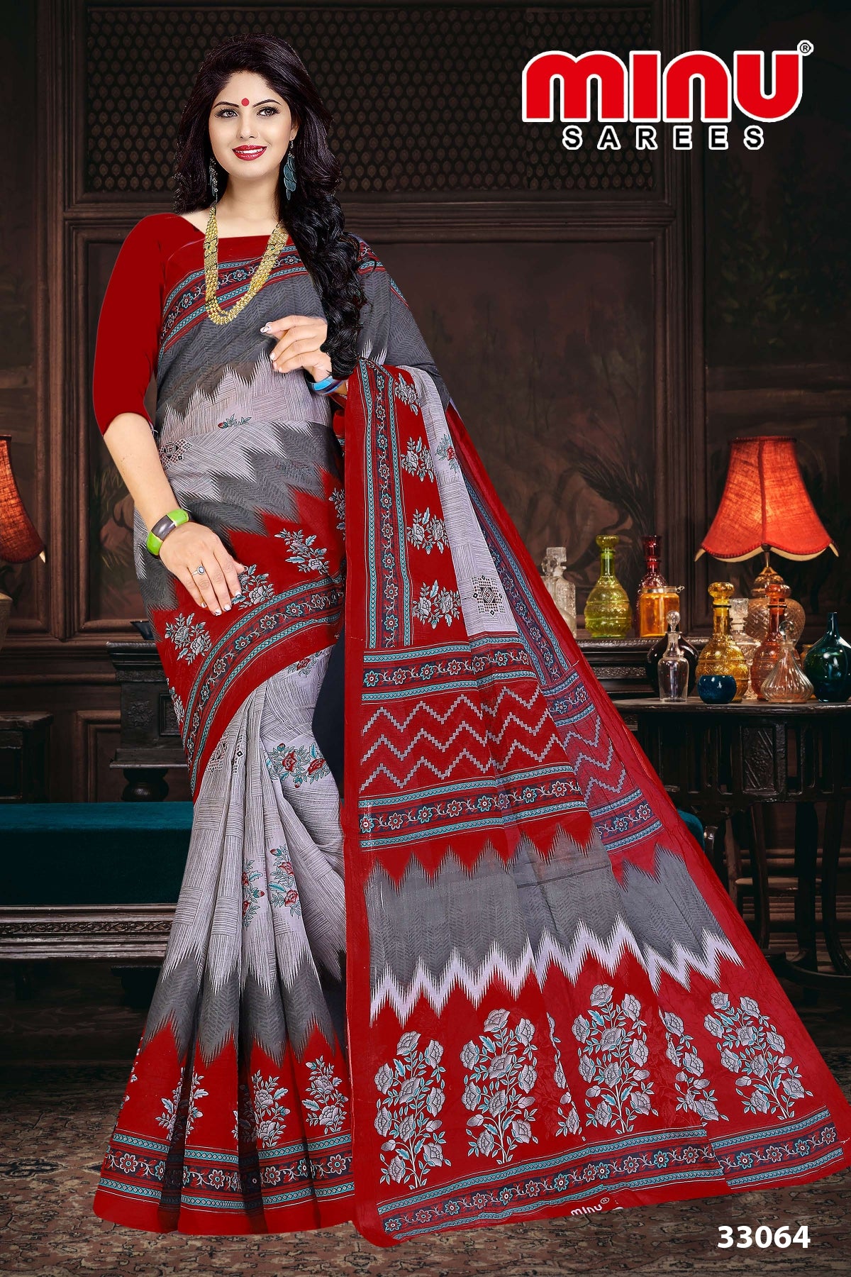 best offers on printed saree online image 