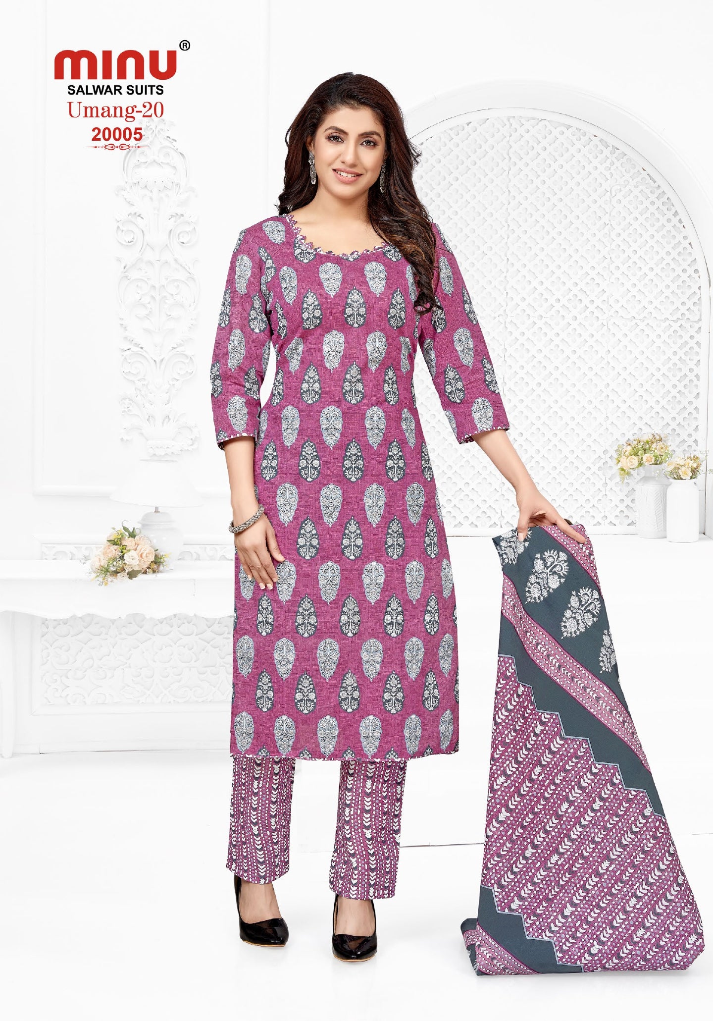 Unstitched Suit-Umang vol-20(10P)