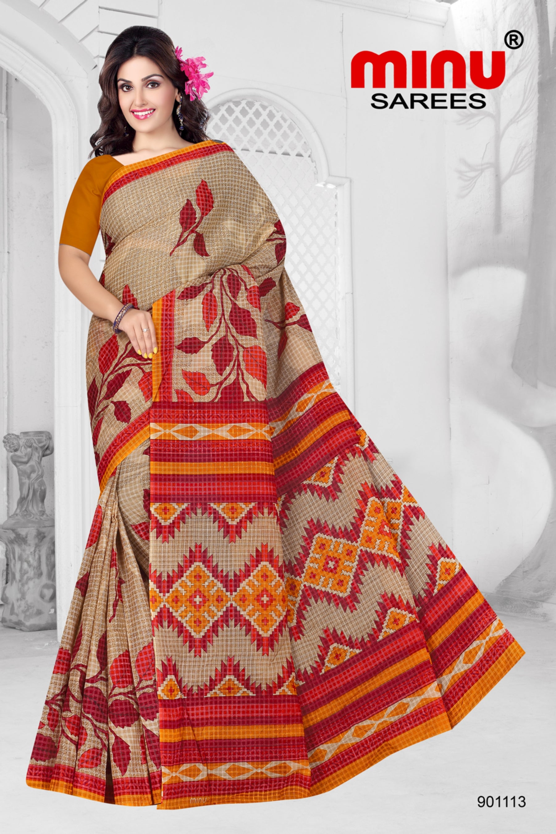 Online printed saree for women 