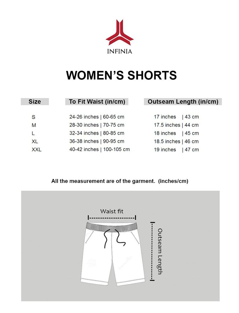 Women Solid Shorts Style No-3210 (6P)