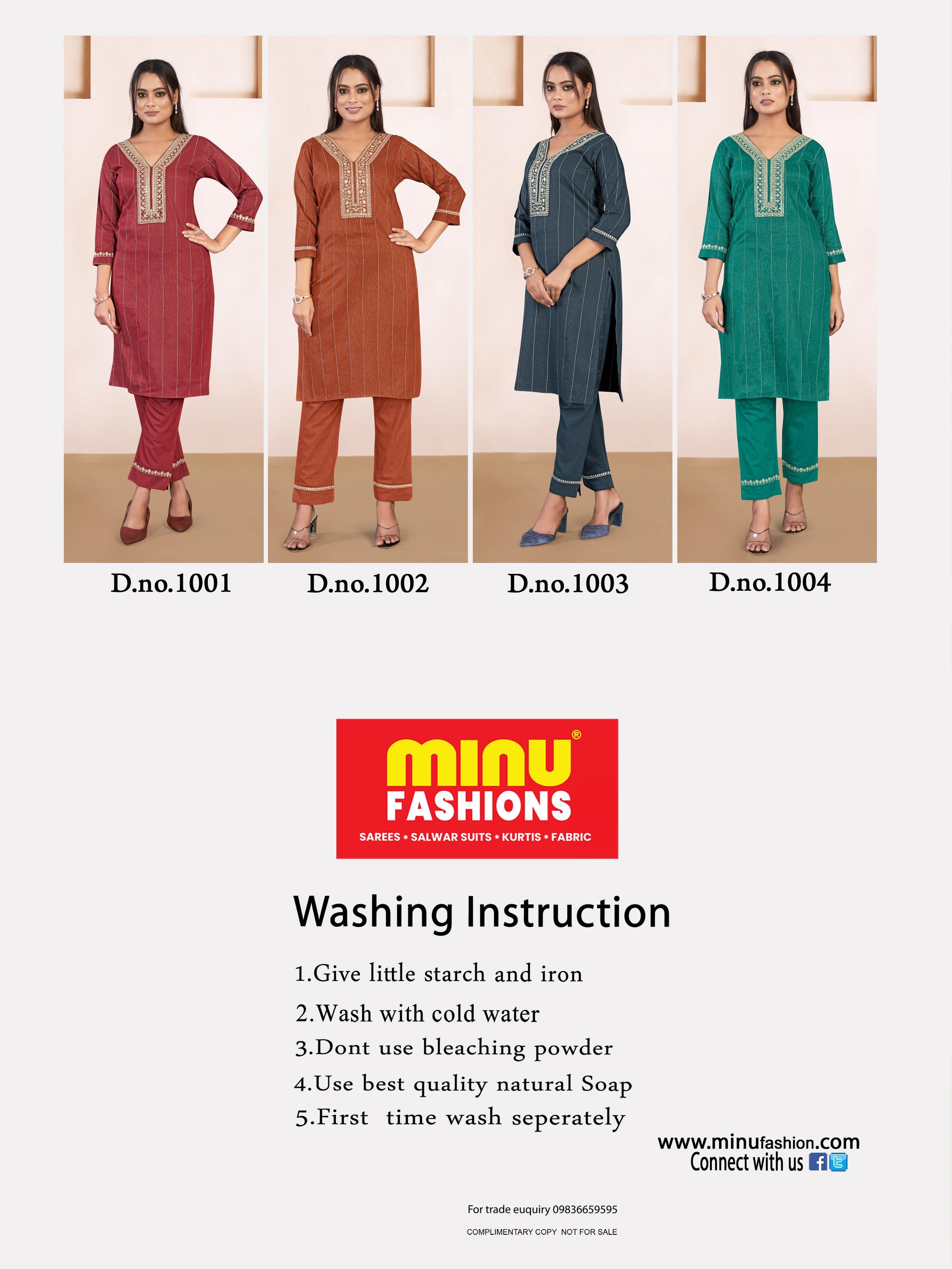 Kurti Set Yaami (4 PCS)