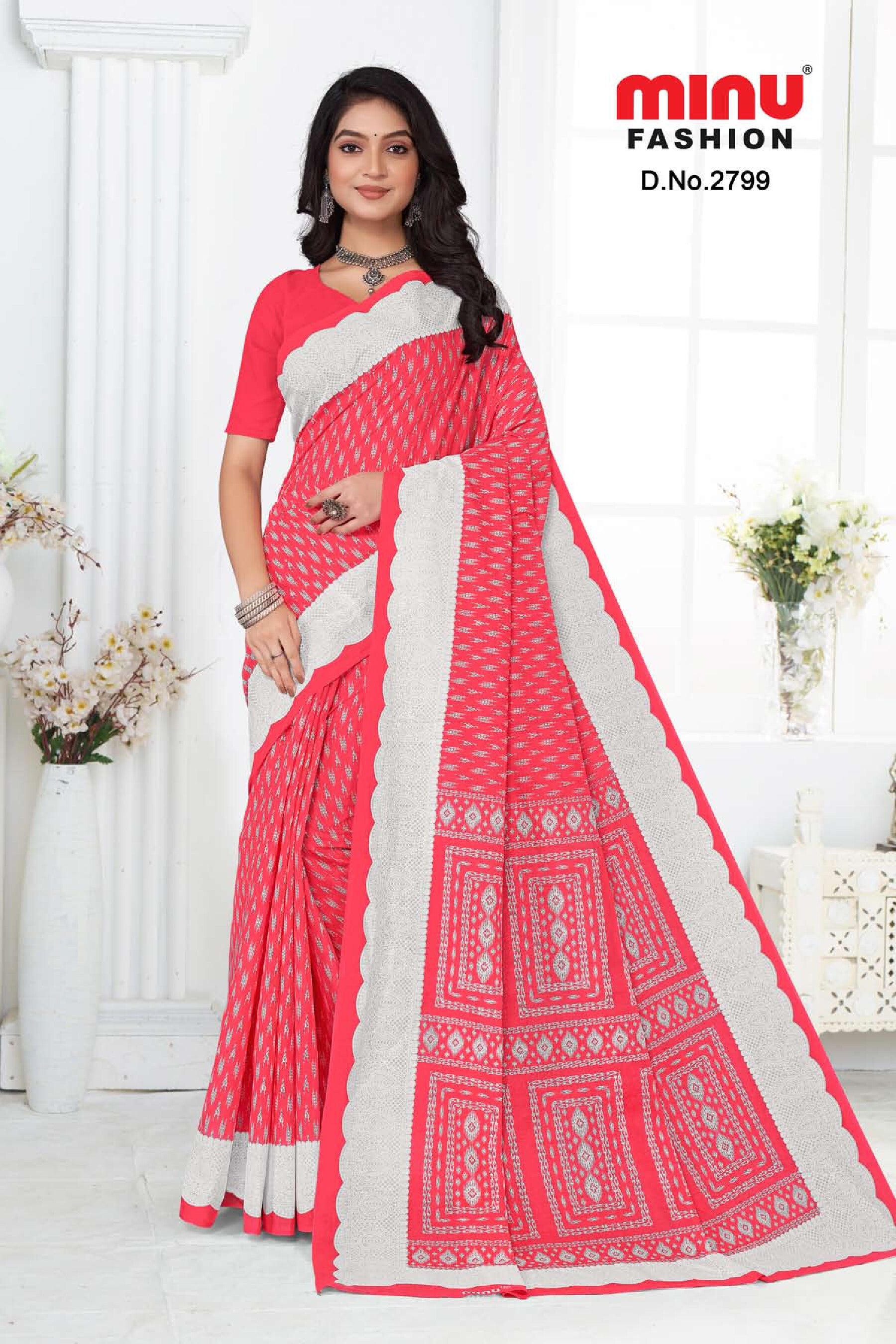 Cotton Saree- Yasmin (8P)