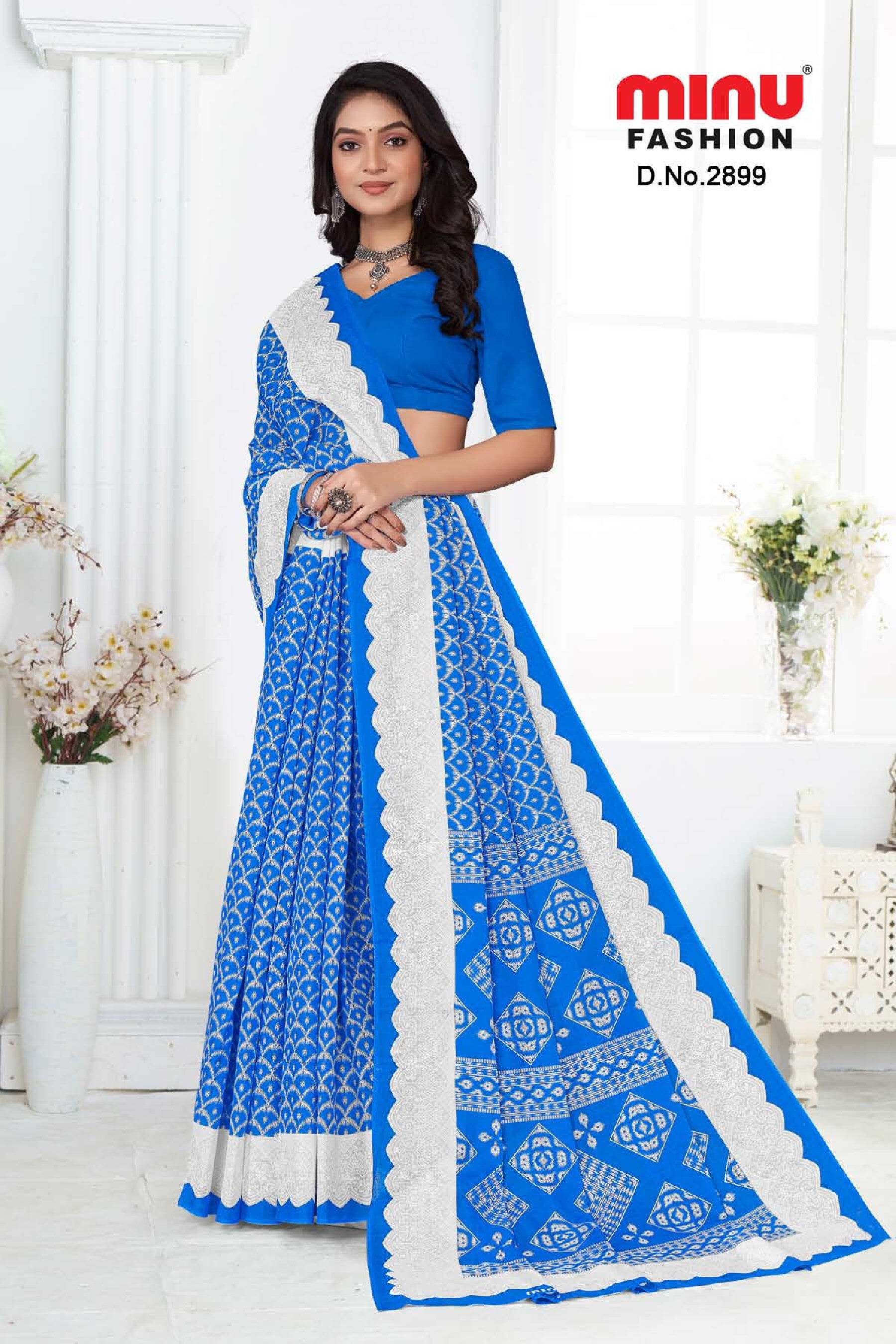 Cotton Saree- Yasmin (8P)