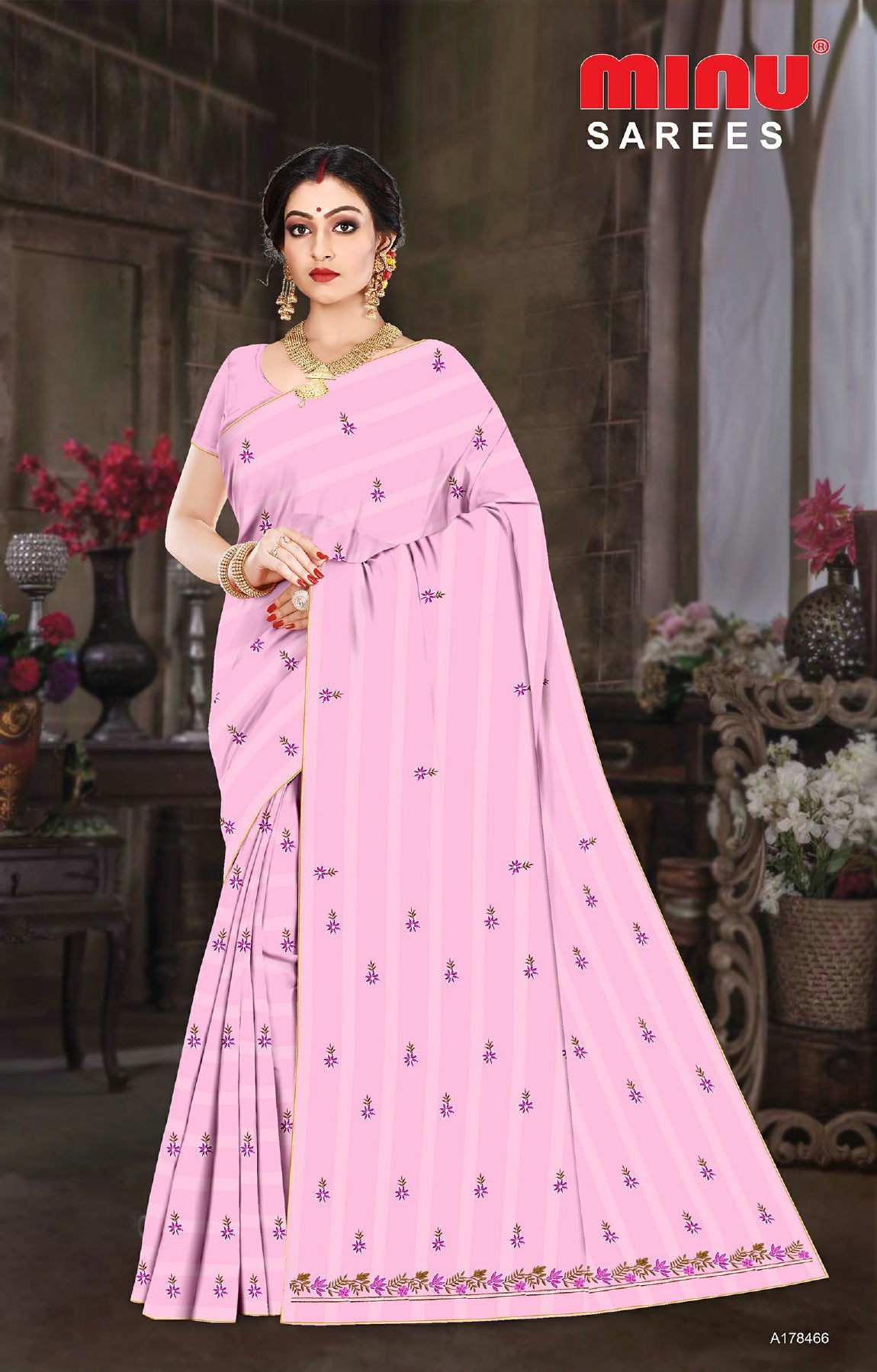 embroidered sarees wholesale in Kolkata for traditional events 