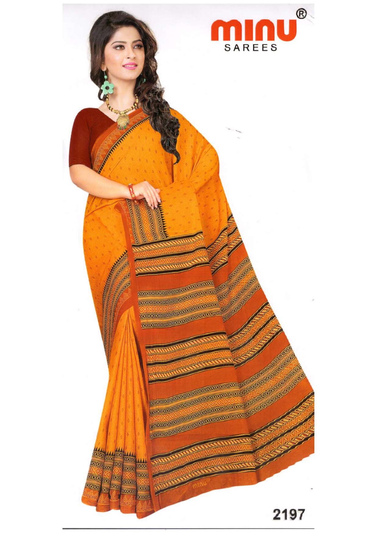 Printed Saree-Bengal Beauty(10P)