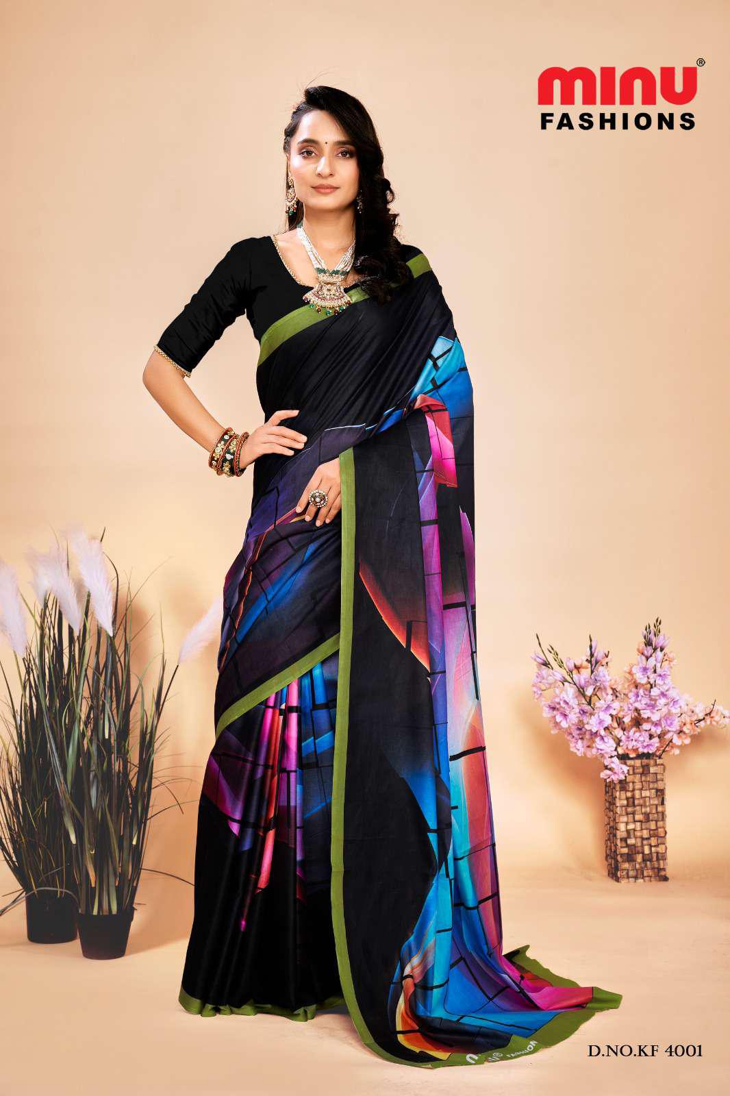 Ambersariya V-16 Saree (8pcs)