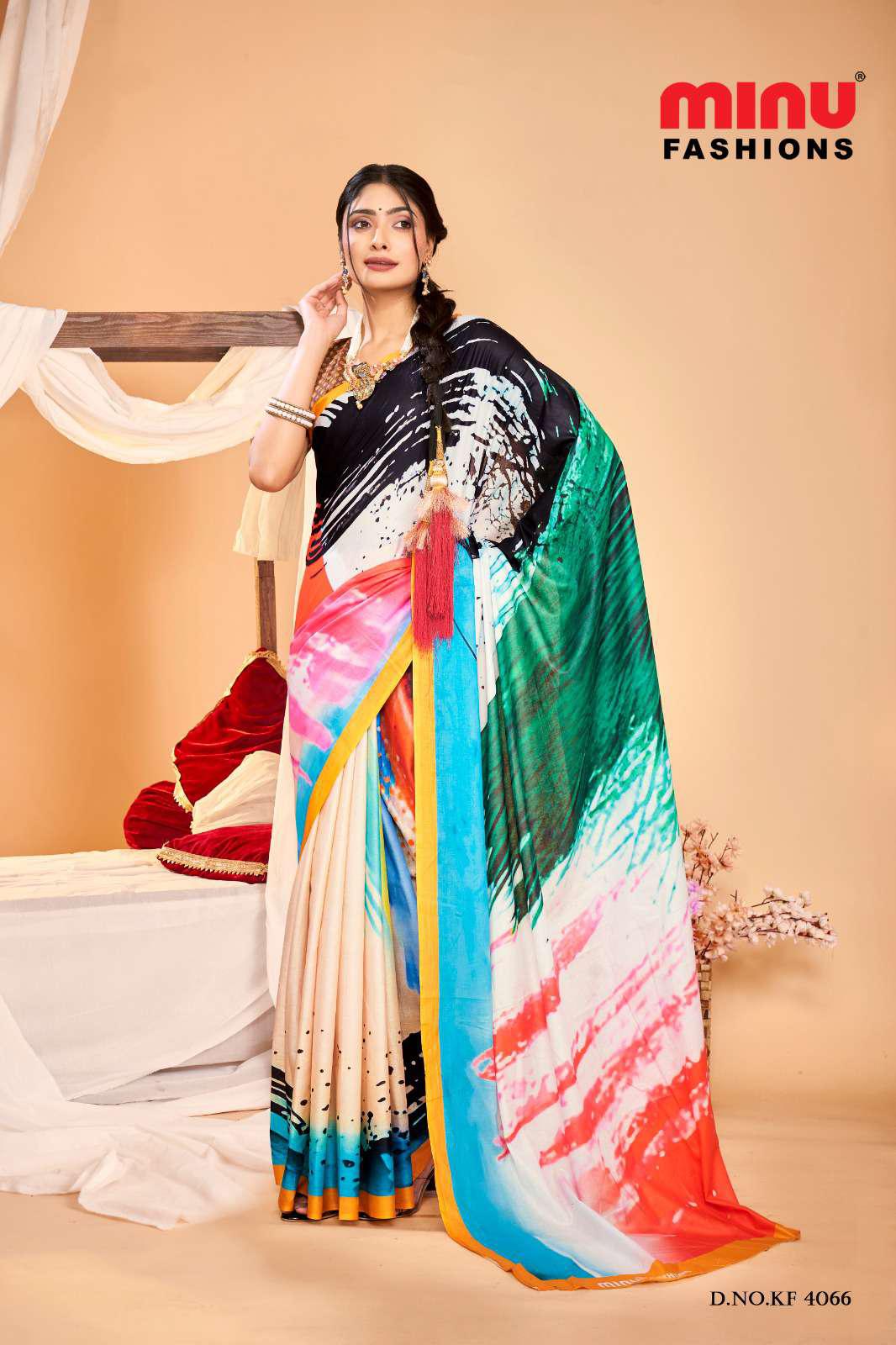 Ambersariya V-16 Saree (8pcs)