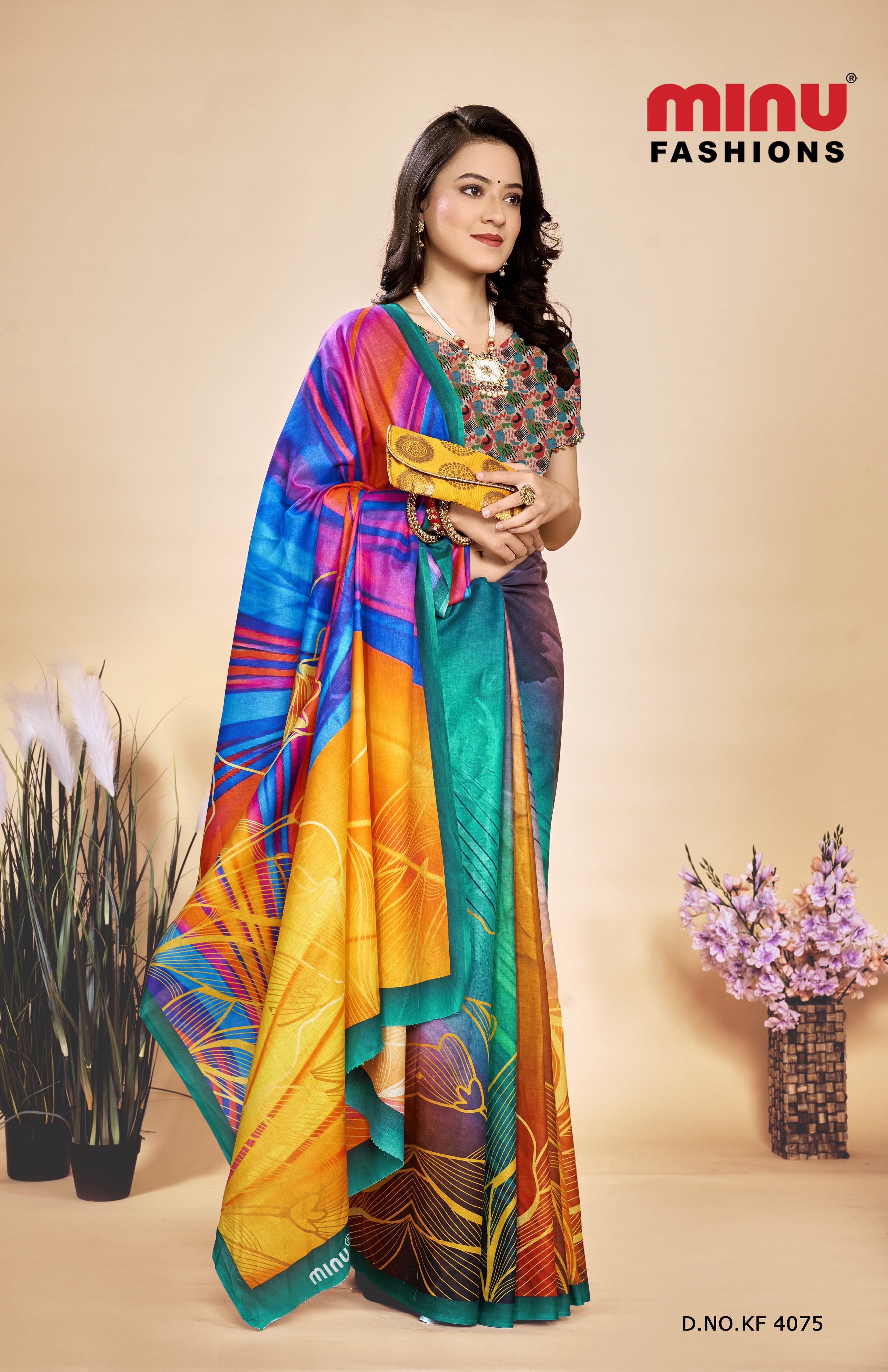 Ambersariya V-4 Saree (8pcs)