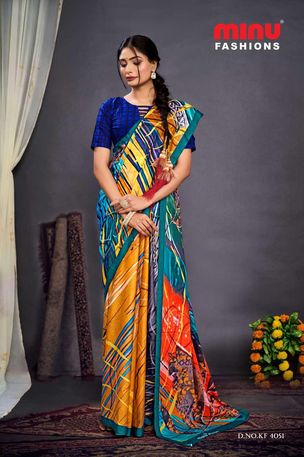 Ambersariya V-15 Saree (8pcs)