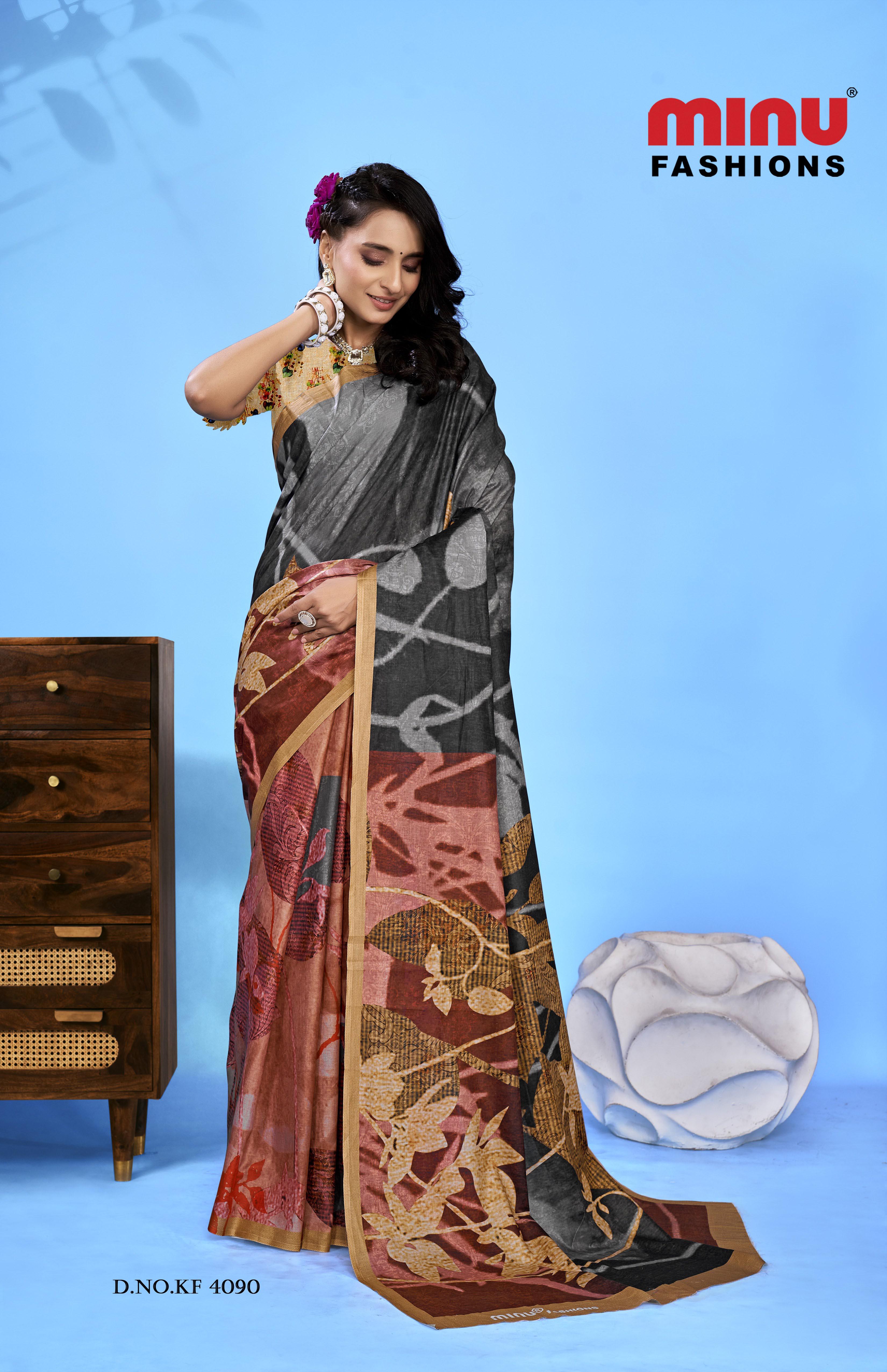 Ambersariya V-4 Saree (8pcs)