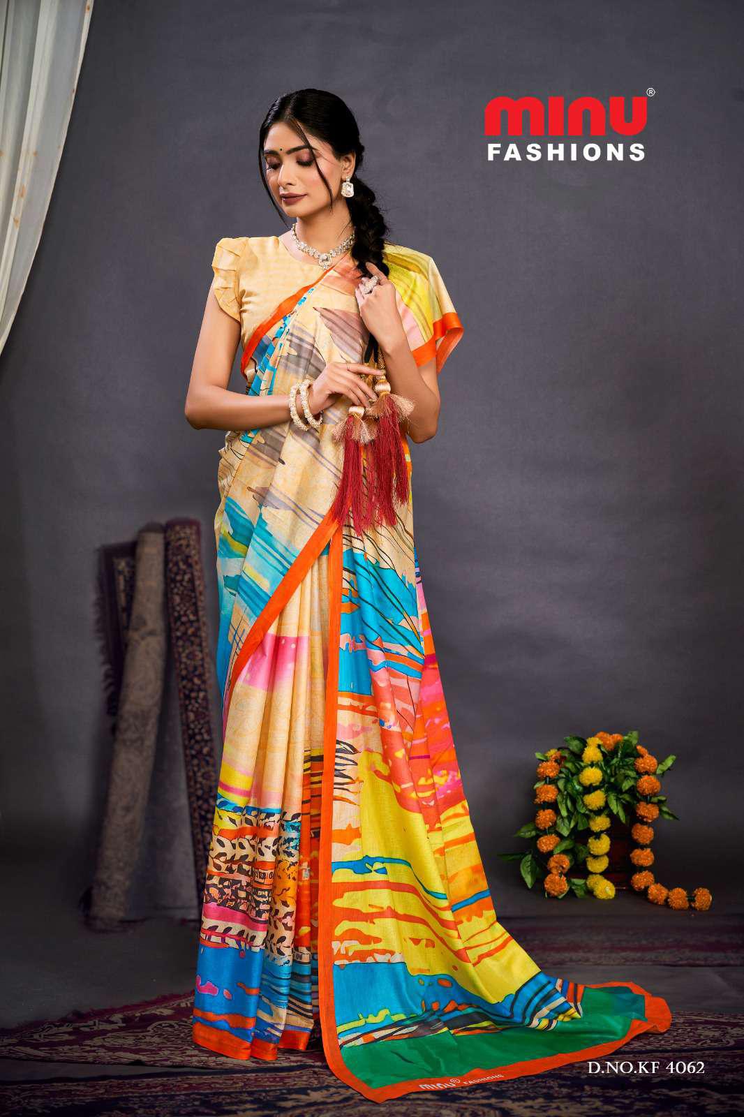 Ambersariya V-16 Saree (8pcs)