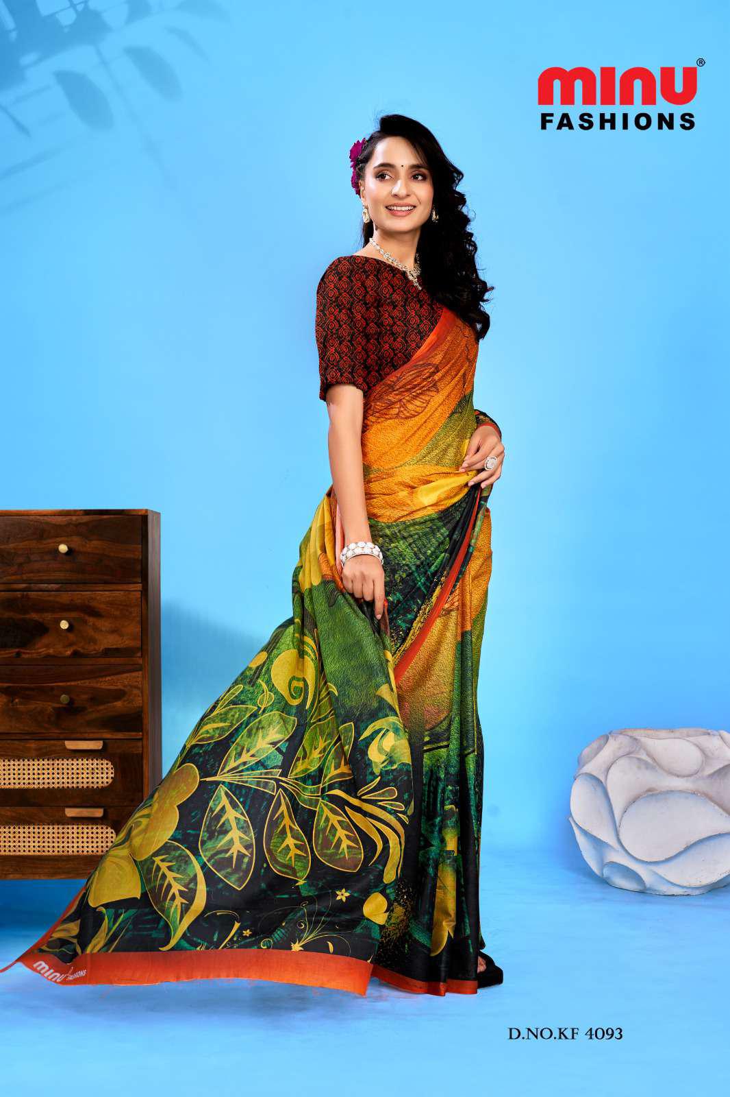 Ambersariya V-15 Saree (8pcs)