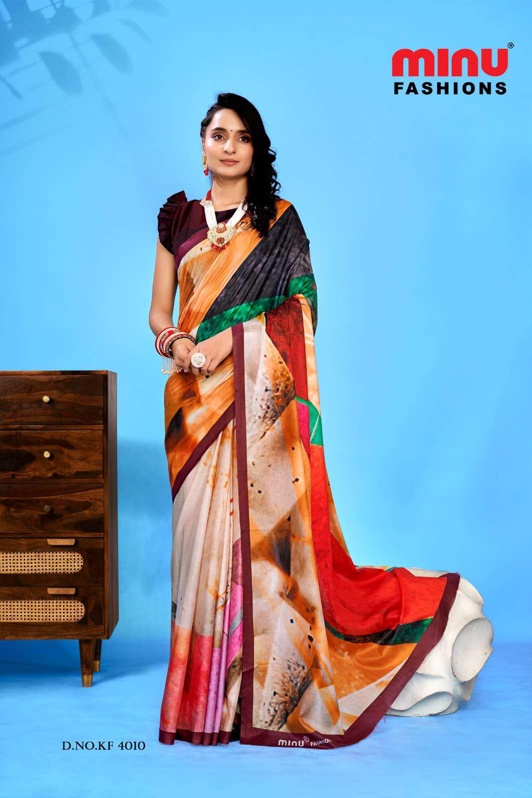 Ambersariya V-16 Saree (8pcs)