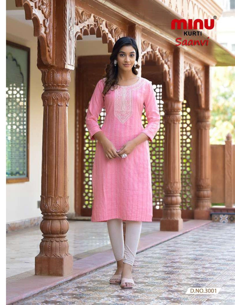 Kurti- Saanvi (Vol-3) (4Pcs)