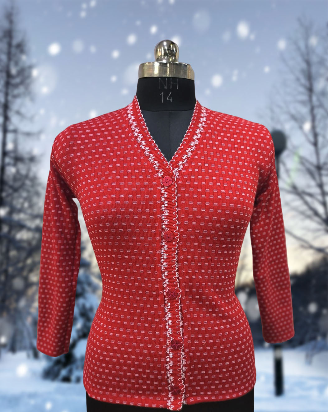 women sweater wholesale in red color at low prices 