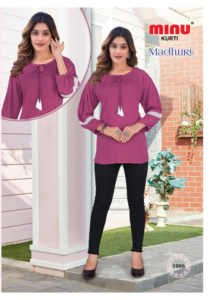 Pink designer kurti for women at best prices