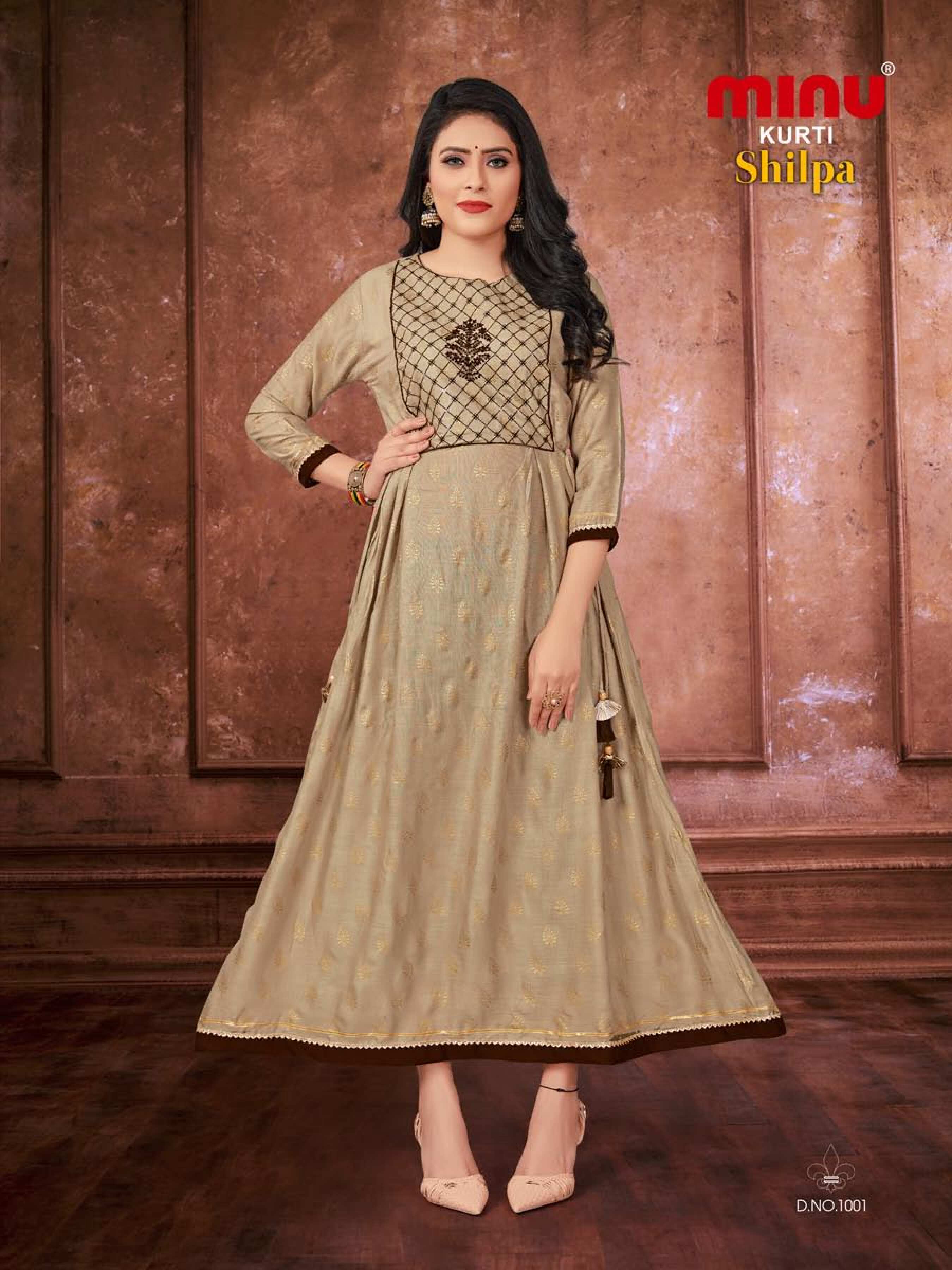 Top-quality embroidered kurti at best prices 