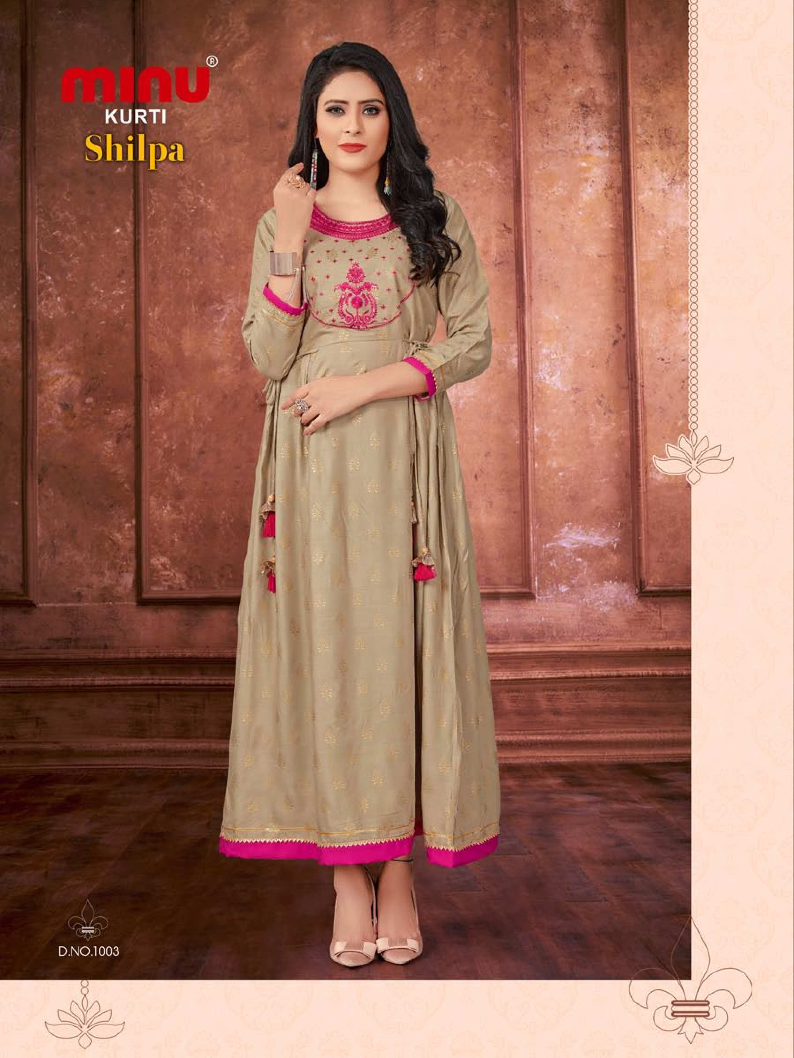 embroidered kurti for  women to retail online